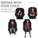 One4Life ClickTight All-in-One Car Seat - Eclipse Black