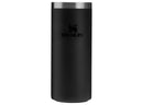 10 oz Slim Stainless Steel All-Occasions Can Chiller Black 2.0