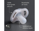 Ultra-Light Silicone Baby Pacifier 0-6m - 4 Pack