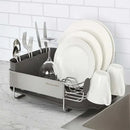 Compact Dish Drying Rack - Silver
