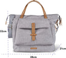 Erin Backpack Diaper Bag - Grey Marl