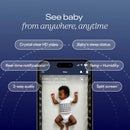 Nanit Pro Smart Baby Monitor & Wall Mount - White