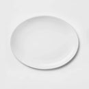 Oval Porcelain Serving Platter - White