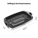 Smokeless Indoor Electric Grill - Stainless Steal