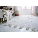Knitted Blanket ABC - Natural/Black