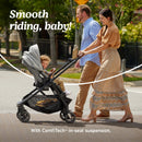Premier Modes Merge Stroller with EZ Spin Wheels for 360 Rotation - Midtown