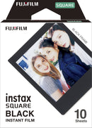 FUJIFILM INSTAX SQUARE Black Instant Film (10 Exposures)