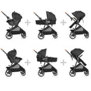 Shyft Intuiti Travel System Featuring Revolve180 LiteMax NXT - Black Shale