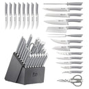 Olympus Series German Steel Forged 23-piece Knife Block Set