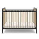 Pasadena 3-in-1 Convertible Crib - Black/Driftwood