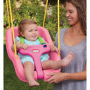 2-in-1 Snug n Secure Toddler/Bucket Swing - Pink