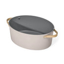 Beautiful 10-in-1 6 Qt Electric Multi-Cooker in Porcini Taupe