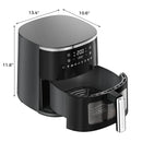 Air Fryer 4.5QT Toaster Oven, Kitchen Appliances with 8 Cooking Presets