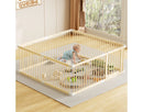 Wooden Baby Playpen - Adjustable Gate