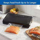 Food Vacuum Sealer Machine - Black