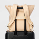 Faux Neoprene Tote Backpack - ™ Tan: Water Repellent Softside