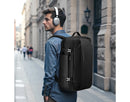 Expandable Vacuum Seal Travel Backpack - Black