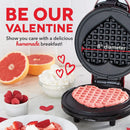 Express Waffle Maker - Red Heart