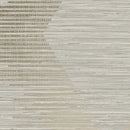 Zen Geometric Double Roll 33' L x 21" W in Neutral/Gold