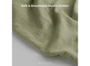 Muslin Nursing Cover, Pack of 1 - Sage