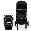 Willow Brook S+ Baby Travel System, Infant Car Seat and Stroller Combo - Raven Black