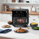14-Quart Air Fryer Oven Rotisserie Dehydrator - Black