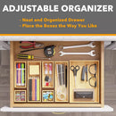 7-Piece Bamboo Drawer Organizer Set - Natural