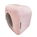 Retro Pink Mini Beverage Cooler - Portable