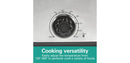 Roaster Oven 22qt 32215G: Slow Cooker & Turkey Roaster, 1450W, Dishwasher-Safe Parts, Black