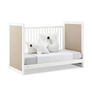 4-in-1 Convertible Crib - Bianca White/Natural