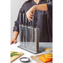 9pc Jet Black Series Knife Block Set