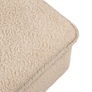 Cali Storage Ottoman - Chai Shearling