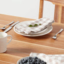 4pk Cotton Gingham Napkins