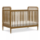 Liberty 3-in-1 Convertible Spindle Crib with Toddler Bed Conversion Kit - Natural Walnut