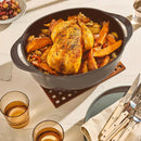8qt Dutch Oven With Lid - Gray