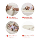 Light Up Changing Pad - Oat