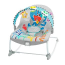 Baby Einstein Ocean Explorers Kick to It Opus Musical Infant to Toddler Rocker, Baby Chair, Baby-Activated Music and Lights, Ages 0-30 Months Opus Rocker