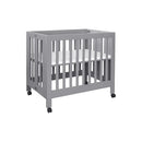 Origami Portable Mini Crib - Gray