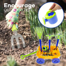 15 Piece Gardening Tools & Wagon Toy Set, Outdoor Toys for Kids