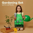 15 Piece Gardening Tools & Wagon Toy Set, Outdoor Toys for Kids