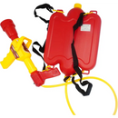Firefighter Backpack Water Gun Blaster for Kids- Tank With Hose Shooter, Super Water Squirt Suitable for Outdoor Play Boys & Girls, Fireman Pretend Play