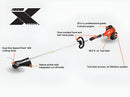 ECHO SRM-2620U Brush Cutter U-Handle 25.4cc Engine