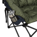 Destination Relaxation XL Jumbo Padded Club Chair - Green
