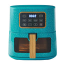 PW8402294814-02 5.8 Qt Air Fryer, Teal Speckle - Energy