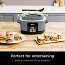 PossibleCooker PRO 8.5qt Multi-Cooker with 4-in-1 Slow Cooker, Sear, Sous Vide, Oven Safe Pot to 500°F - Stone
