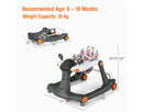 2-in-1 Baby Walker - Foldable Activity Push Walker