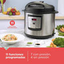 5.7L Electric Pressure Cooker with 7 Functions: Pressure, Slow Cook