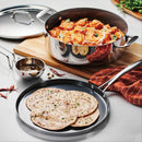 6.5 Qt Covered Casserole, 12-inch Dosa Tawa & Tadka Set
