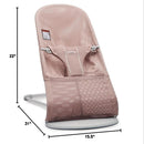 Bouncer Bliss Dusty Pink Mesh