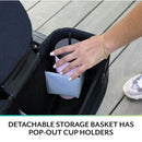 Pivot Xplore Dreamz Stroller Wagon With Infant Car Seat Adapter - Jetsetter Black